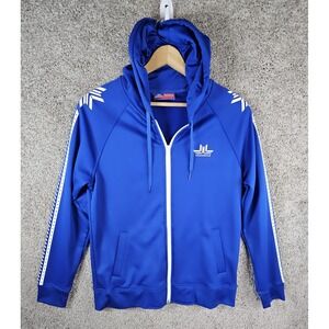 Norskwear Explorers Full Zip Hooded Jacket Size Large Blue Logo